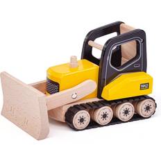 Wood Commercial Vehicles Tidlo Bulldozer Toy