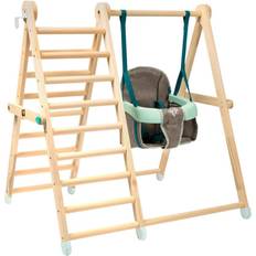 Pikler TP Toys Active-Tots Pikler Style Wooden Climb and Swing