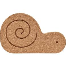 Braun Hocker OYOY Sally Snail Rug