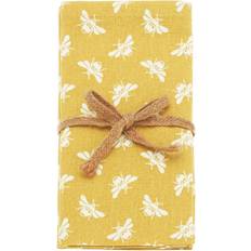 Yellow Cloth Napkins Walton Bee Napkin, Pack Cloth Napkin Yellow