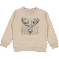 Wheat Sweatshirt Dådyr Str - Bomull hos Magasin