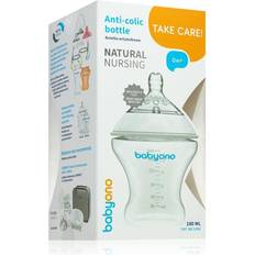 BabyOno Natural Nursing Bottle 0m 180ml (1450)