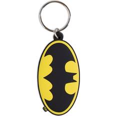 Geel Sleutelhangers Batman Bat Signaal Sleutelhanger - Geel/Veelkleurig/Zwart