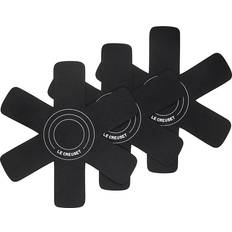 Le Creuset of 3 Felt Protectors med låg 3 dele