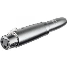 Goobay Pro XLR Adapter 3pin XLR F Jack Mono