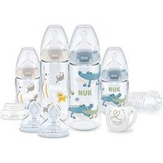 Blåa Flaskmatningsset Nuk First Choice+ Perfect Start Baby Bottle Set