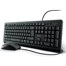 Tastatur med mus Trust PRIMO Tastatur Mus Set