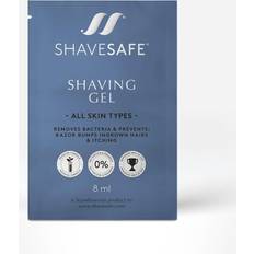 ShaveSafe Partavaahdot ja Partavoiteet ShaveSafe Travel Shaving Gel 8 ml 2 stk