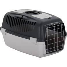 vidaXL Transportbur grå 61x40x38 PP