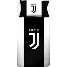 BrandMac Juventus Sängkläder Påslakan Vit, Svart (200x140cm)