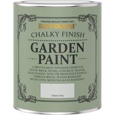 Rust-Oleum Chalky Garden Paint Library Wood Paint Grey 0.75L