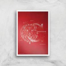 Warner Bros Harry Potter Gryffindor Giclee A2 Framed Art