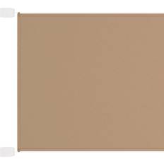 vidaXL Auvent Vertical Ecran de Protection Taupe 140x800 cm Tissu Oxford