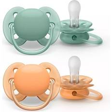 Barn- & Babytillbehör Philips Avent Ultra Soft Soother 0-6m 2-pack