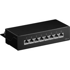 Interruptores Goobay Ethernet Patch Panel 8 Port