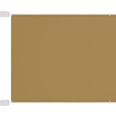 Beige Vinduesmarkiser vidaXL lodret markise 140x270 oxfordstof beige 140x100cm