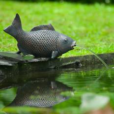 Mehrfarbig Springbrunnen Ubbink Spitter Garden Fountain Fish Lying