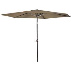 Aluminum Parasols 2.5m Mocha Parasol