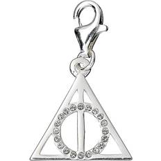 Harry Potter Berlocker & Hängen Harry Potter Ladies Sterling Crystal Deathly Hallows Charm