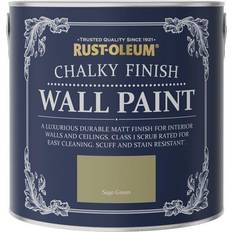 Green - Wood Paints Rust-Oleum Chalky Finish In Sage Wood Paint Green