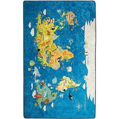 Conceptum Hypnose Tappeto Per Bambini 100 x 160 cm World Map