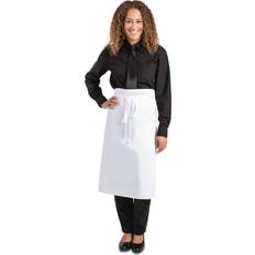 Textiles Whites Chefs Clothing Whites Regular Waist Apron Apron White