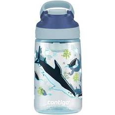 Contigo Babyudstyr Contigo Bottle/water bottle for children Gizmo Sip 420ml Macaroon Sharks