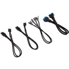 Corsair sleeved cable kit Corsair Premium Sleeved I/O Cable Extension Kit