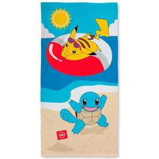 Multikleur Babyhanddoeken Halantex Pokémon Strandlaken, Squirtle 70 x 140 cm Katoen