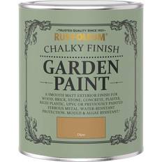 Paint Rust-Oleum Chalky Garden Paint Dijon Wood Paint Yellow 0.75L