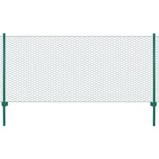 Welded Wire Fences vidaXL Wire Mesh Fence with Posts