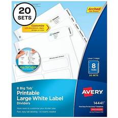 Avery Large Printable Big Tab Paper Label