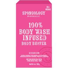 Mjukgörande Badsvampar Spongellé Body Buffer Full-Size: Geranium