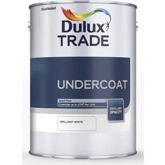 Dulux Trade Metal Paint - White Dulux Trade Undercoat Pure Brilliant White Paint Metal Paint, Wood Paint White