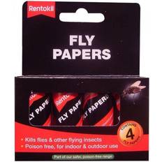 Bon_marché Contrôle des ravageurs Rentokil Flypapers 4 Pack