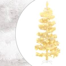 Avec Éclairage Sapins de Noël vidaXL Arbre Hélicoïdal Pré-éclairé 150 cm - Blanc Sapin de Noël