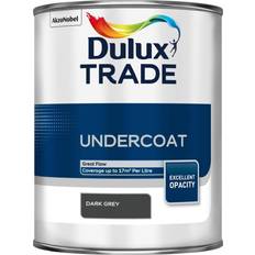 Paint Dulux Trade Undercoat Paint Dark Metal Paint Dark Grey 1L