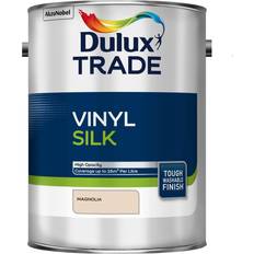 Paint Dulux Trade Vinyl Silk Emulsion Paint Magnolia Wall Paint