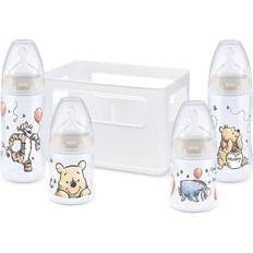 Anticolic baby bottle Nuk Disney Winnie The Pooh First Choice Baby Bottle Starter Set 4 Anti-Colic Baby Bottles (2 x 150 ml & 2 x 300 ml) Temperature Control Display