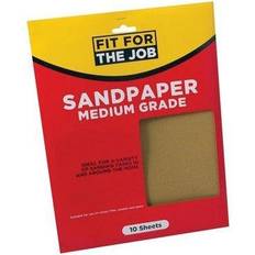 Elverktygstillbehör Fit For The Job 10 Stora Sandpapper A4