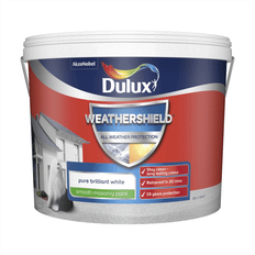 Paint Dulux Weathershield All Weather Concrete Paint Pure Brilliant White 10L