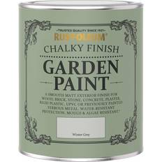 Rust-Oleum Chalky Garden Paint Winter Wood Paint Grey 0.75L