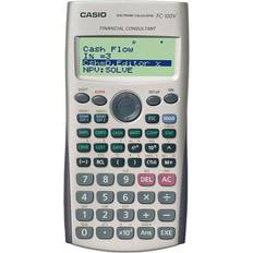 Calculatrices Casio Calculatrice financière 10 chiffres FC100 V Gris