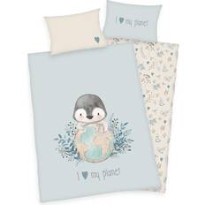 babybest® Påslakanset Penguin 100