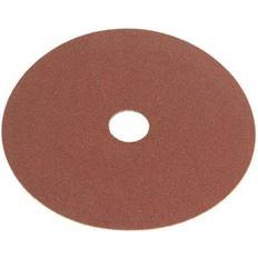 Faithfull Fibre Backed Sanding Discs 115mm x 22mm x 80G (Pack 25)