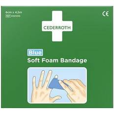 Soft Foam Bandage Blue 6 X