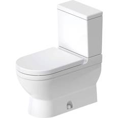 Duravit Water Toilets Duravit Starck 3 2-piece 1.28 GPF Single Flush Elongated Toilet in White with Seat Included