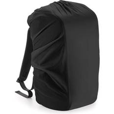 Black - Men Bag Accessories Quadra Waterproof Universal Rain Cover (One Size) (Black)