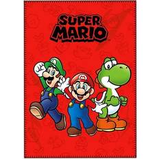 Polyester Filtar Barnrum Nintendo Super Mario Fleece Blanket 100x140cm 100x140cm