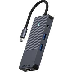 Multiport USB-C UCM-2004 8-in-1 USB-C Adapter